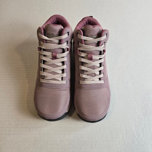 Bogs Womens Sandstone Mid Comp Toe Work Boots Size 8 Misty Rose - Picture 2 of 5